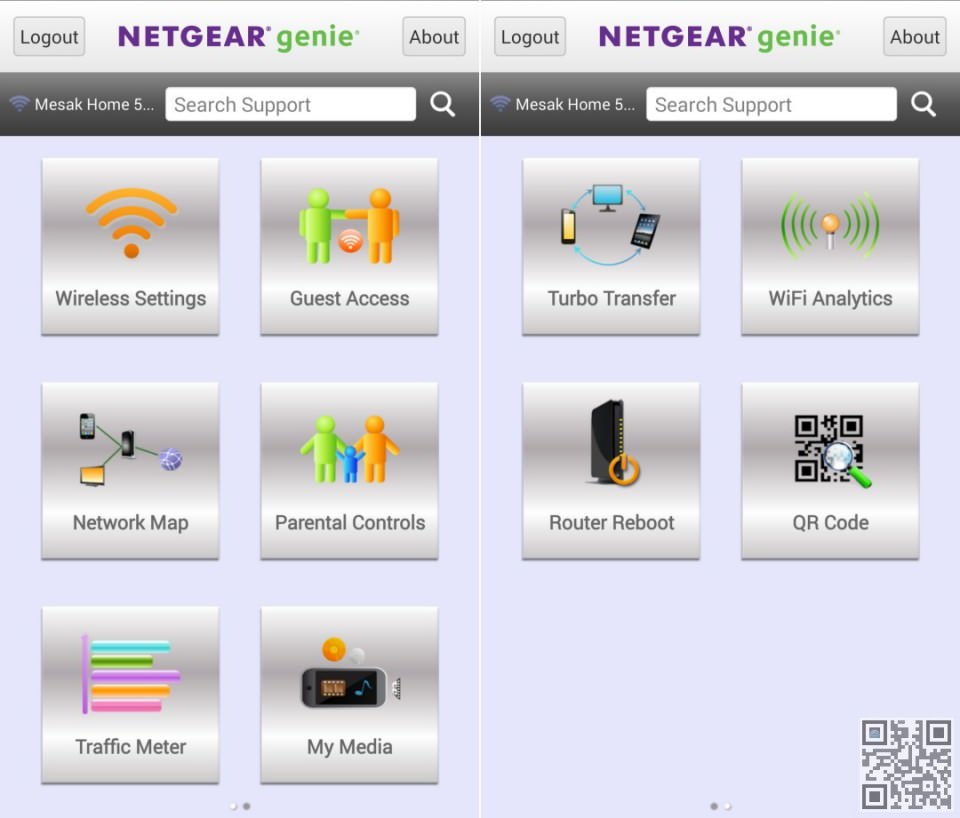 Netgear R7000 Android Phone