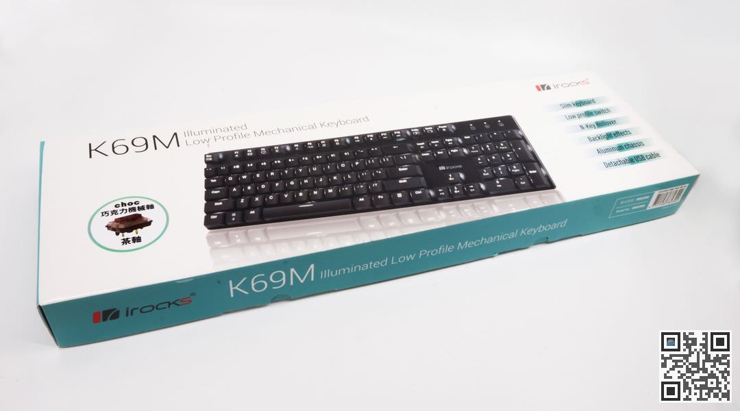 IROCKS K69M Low Profile Keyboard