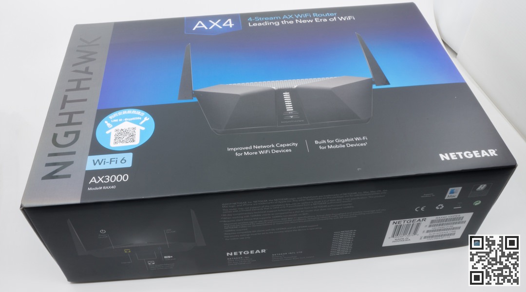 Netgear RAX40 Wi-Fi 6 AC3000