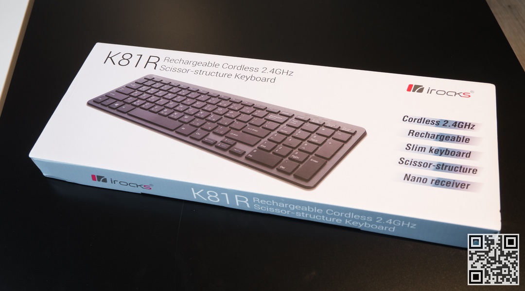 IROCKS K81R 辦公室輕薄鍵盤